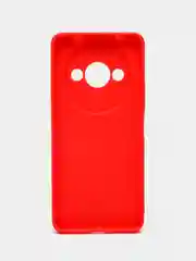 Красный чехол накладка для Xiaomi Redmi A3, Poco C61, Redmi A3X