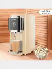 Бежевый термопот электрический HARPER HTP-5T01, 5 л, 6 температурных режимов