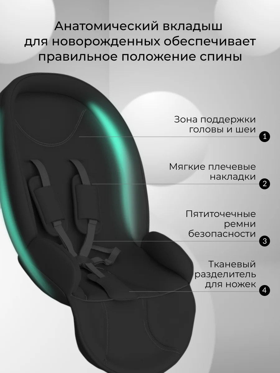 Коляска детская прогулочная, Farfello Fest Lux, розовый