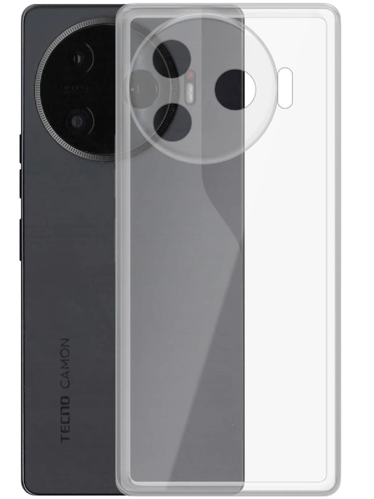 Чехол-накладка Krutoff Clear Case для TECNO Camon 30 Pro 5G