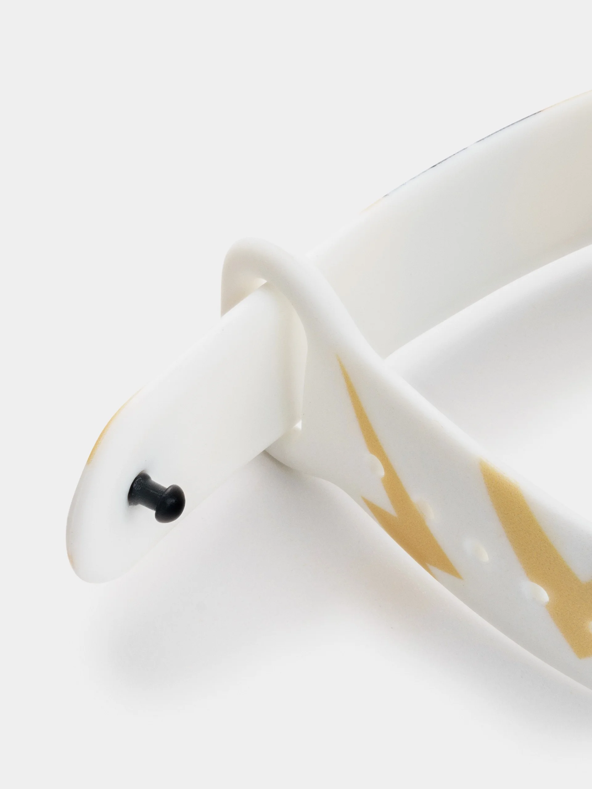 Белый ремешок для Xiaomi Mi Band 3/4/5/6/7 с рисунком