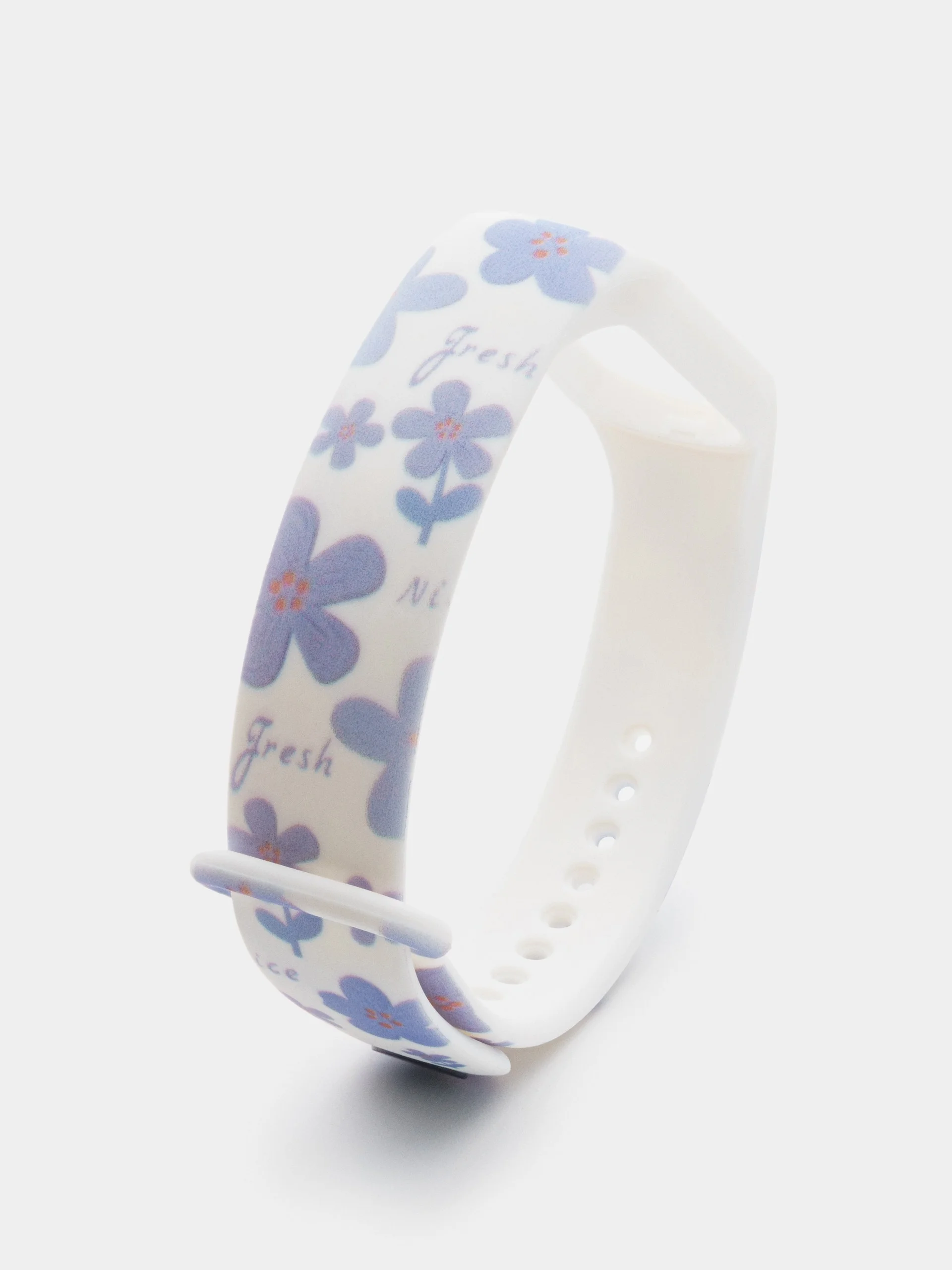 Слоновая кость ремешок для Xiaomi Mi Band 3/4/5/6/7 с рисунком