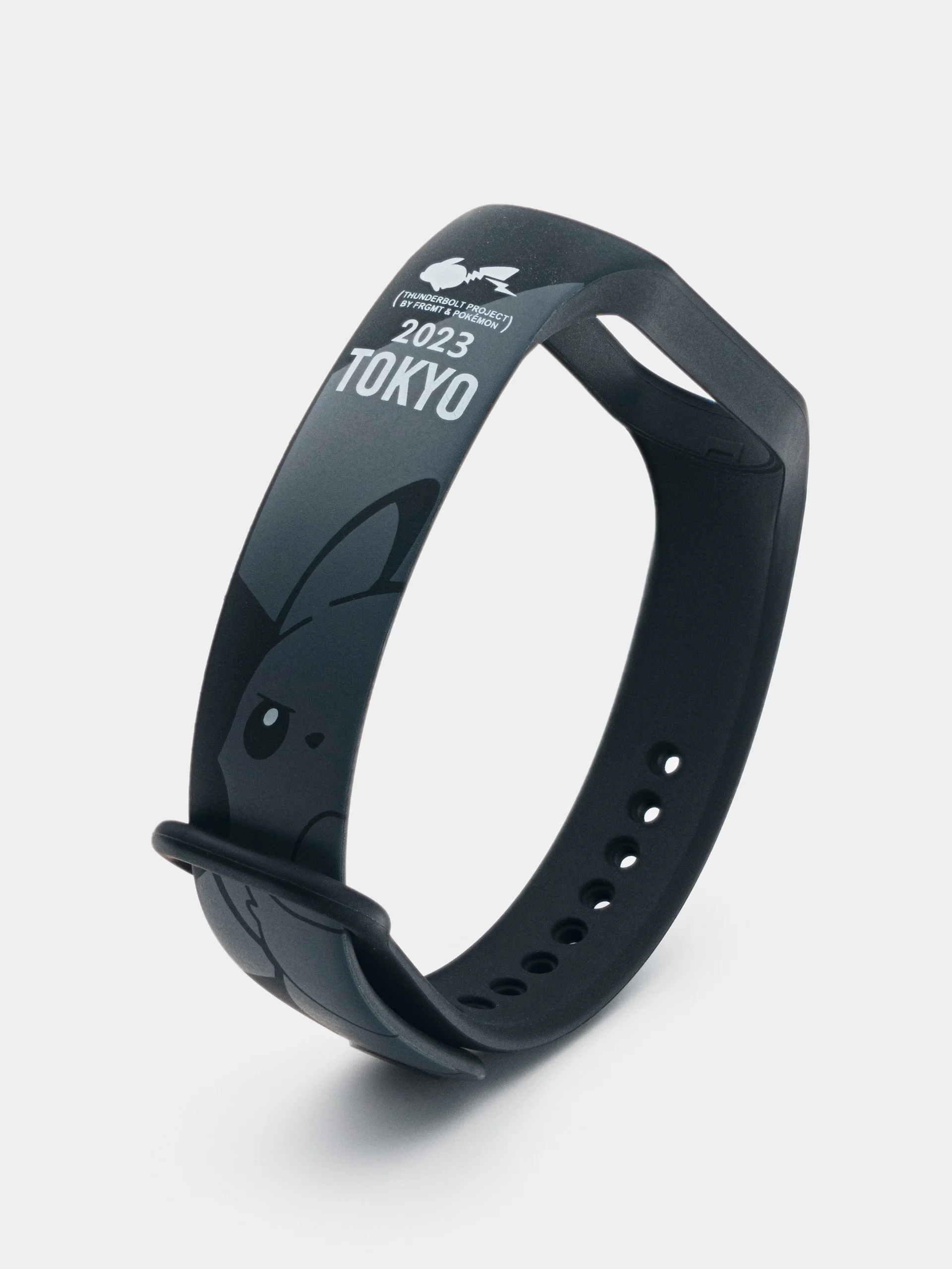 Серый меланж ремешок для Xiaomi Mi Band 3/4/5/6/7 с рисунком
