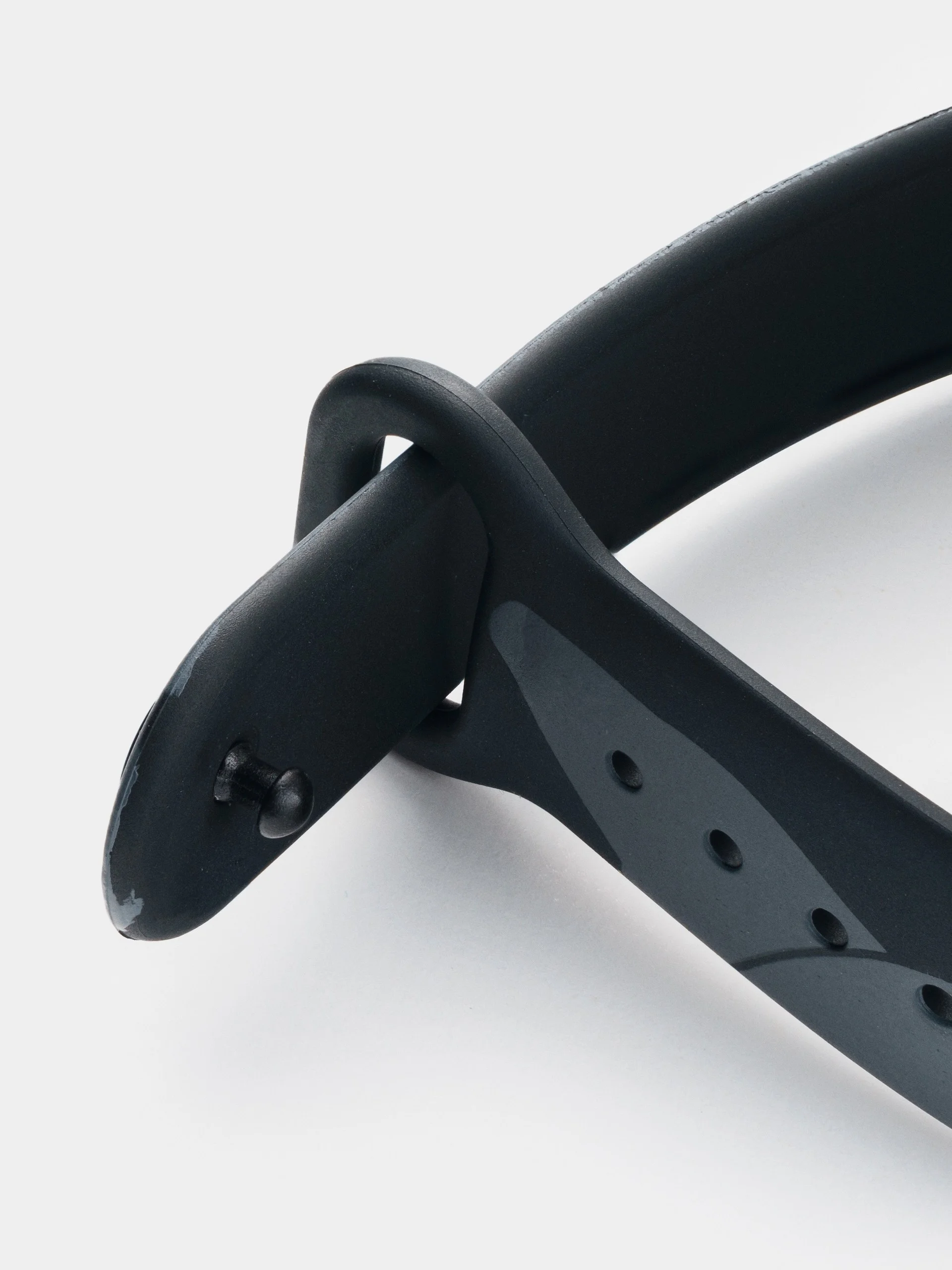 Серый меланж ремешок для Xiaomi Mi Band 3/4/5/6/7 с рисунком
