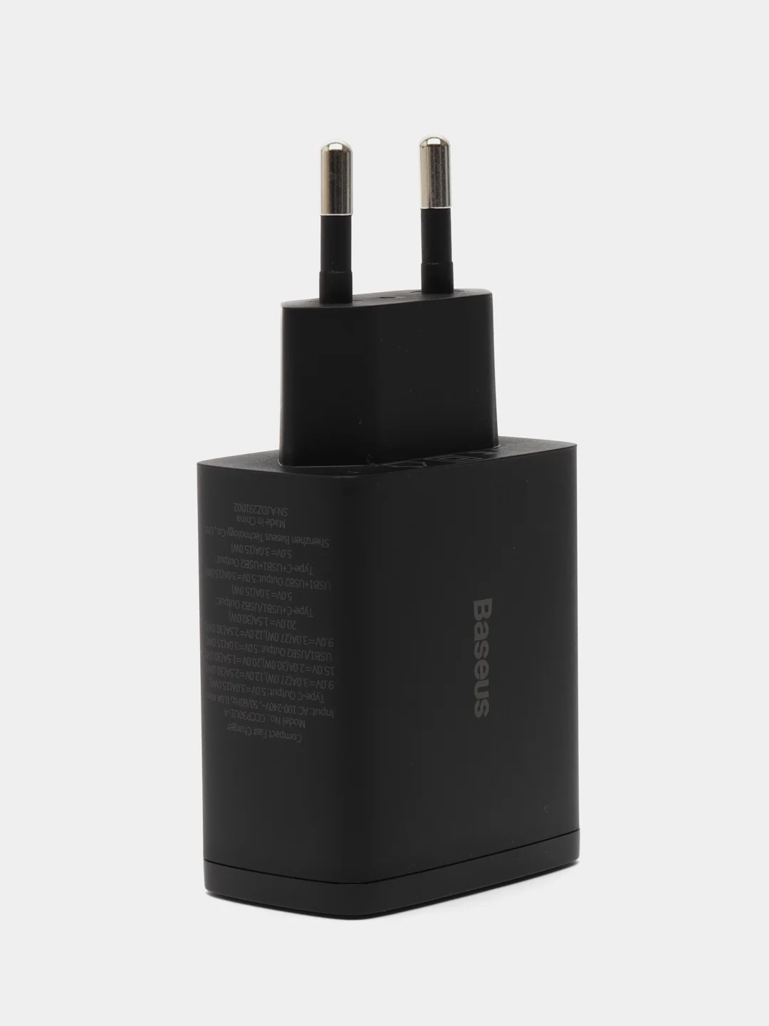 Белый сетевое зарядное устройство Baseus CCXJ 30W 2 USB + 1 Type-C