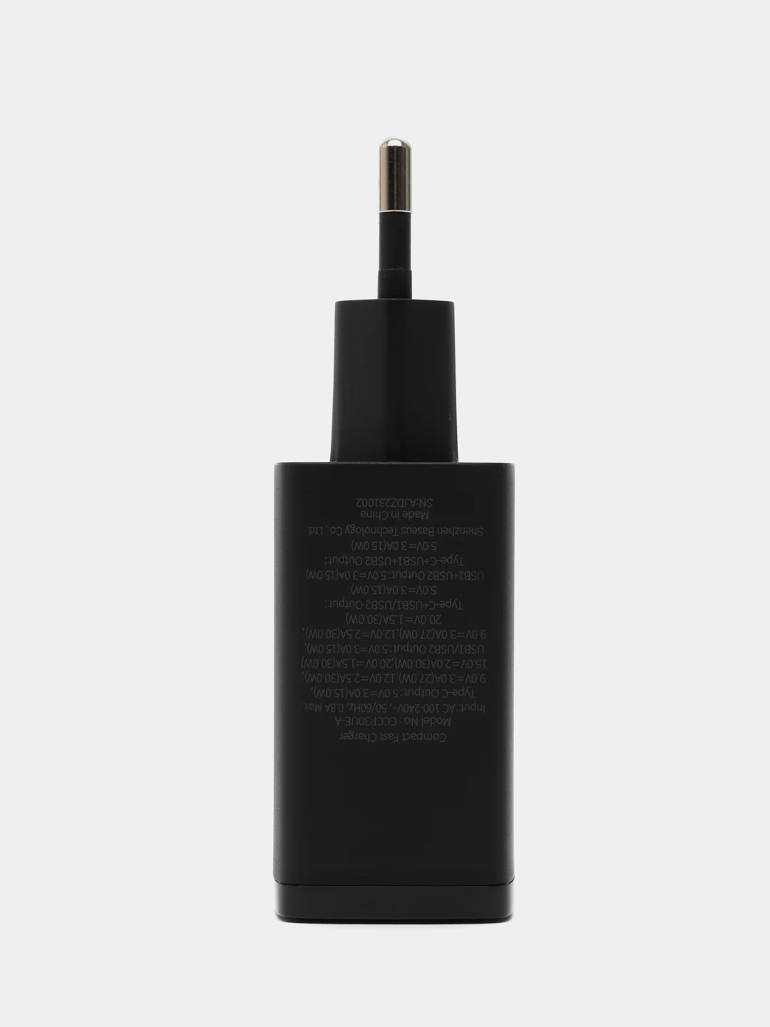 Белый сетевое зарядное устройство Baseus CCXJ 30W 2 USB + 1 Type-C