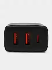 Белый сетевое зарядное устройство Baseus CCXJ 30W 2 USB + 1 Type-C
