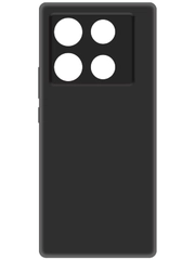 Чехол-накладка Krutoff Soft Case для INFINIX Note 40 Pro черный