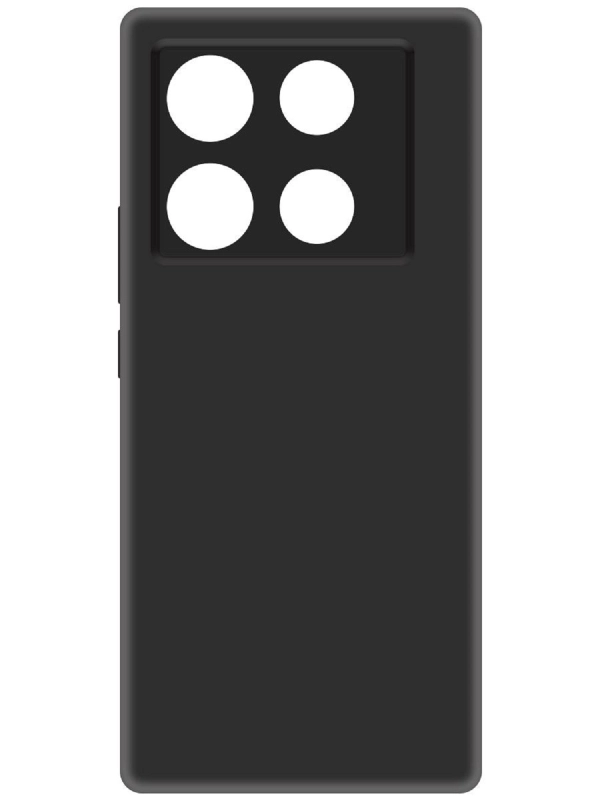 Чехол-накладка Krutoff Soft Case для INFINIX Note 40 Pro черный