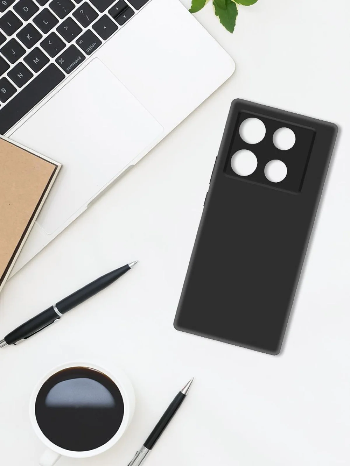 Чехол-накладка Krutoff Soft Case для INFINIX Note 40 Pro черный