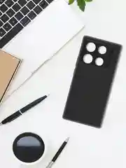 Чехол-накладка Krutoff Soft Case для INFINIX Note 40 Pro черный