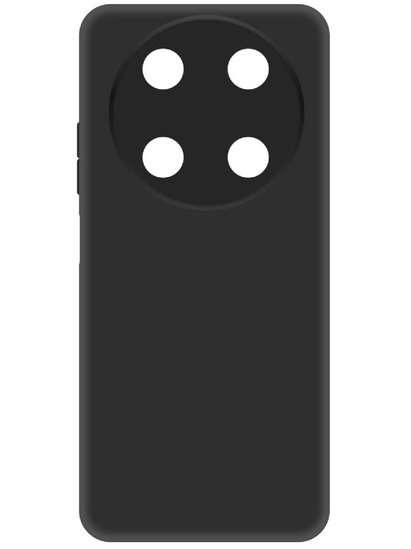 Чехол-накладка Krutoff Soft Case для ITEL RS4 черный