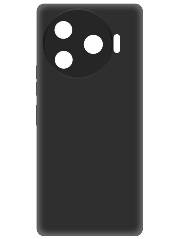 Чехол-накладка Krutoff Soft Case для TECNO Camon 30 Pro 5G черный