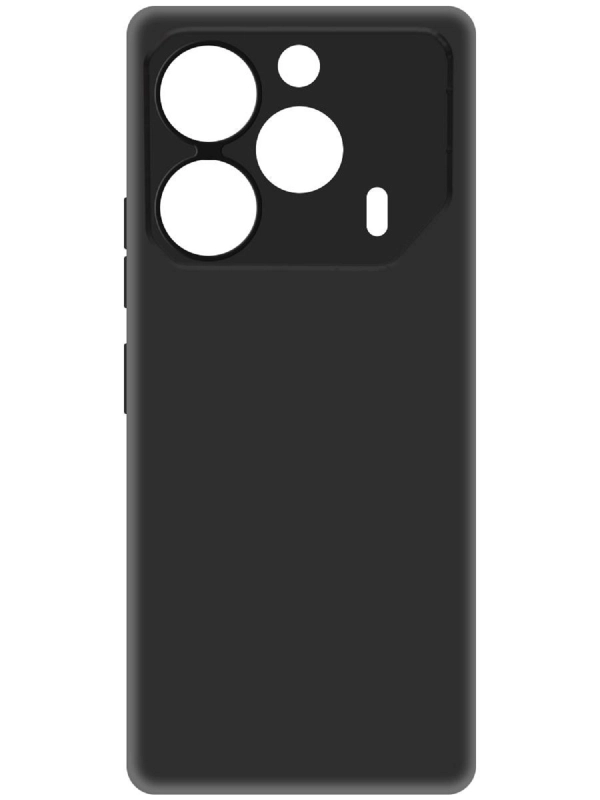 Чехол-накладка Krutoff Soft Case для TECNO Pova 6/6 Pro черный