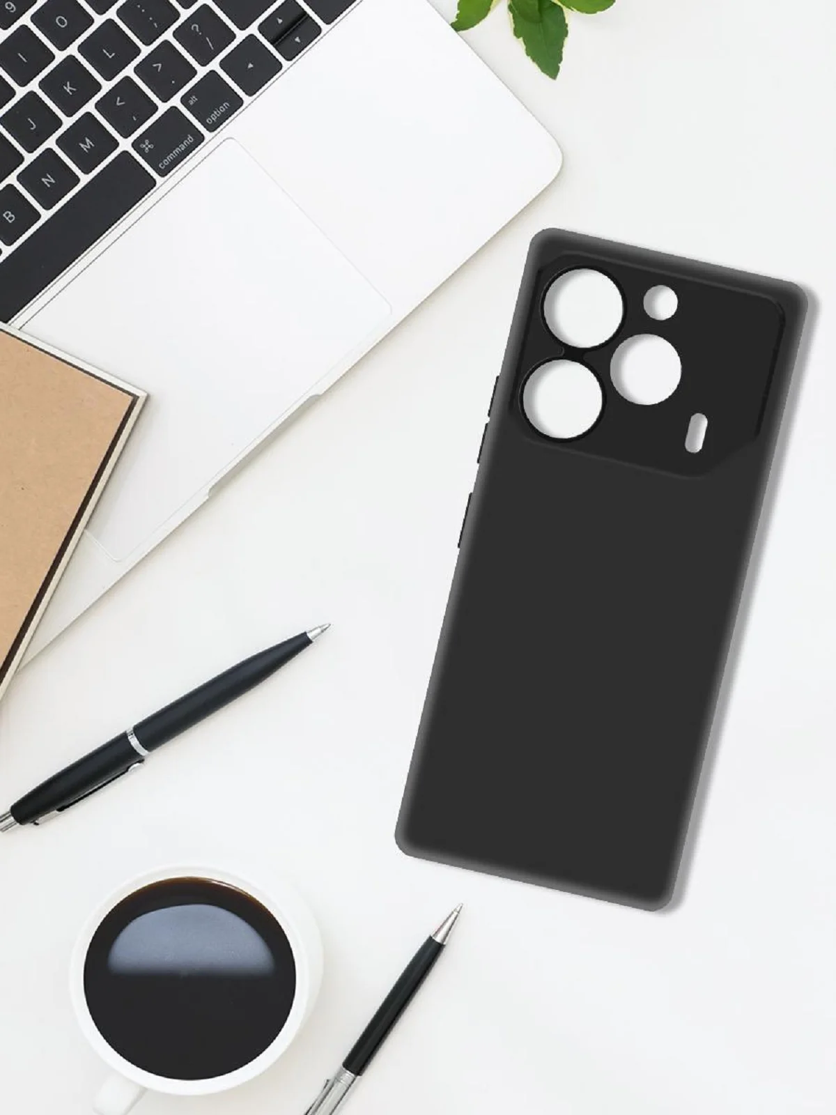 Чехол-накладка Krutoff Soft Case для TECNO Pova 6/6 Pro черный