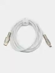 Белый кабель Baseus Type-C to Type-C, 5A, 100W /Самсунг/Хонор/Xiaomi/Андроид/Redmi CATJK-C