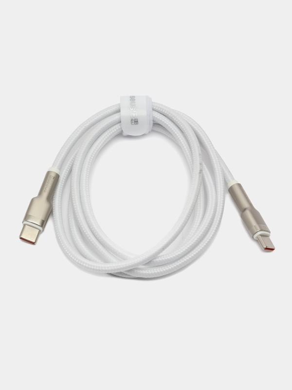 Кабель Baseus Type-C to Type-C, 5A, 100W /Самсунг/Хонор/Xiaomi/Андроид/Redmi CATJK-C