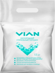 Кислородный пятновыводитель,стиральный порошок VIAN(ВИАН) "GIPO", 1,5 кг