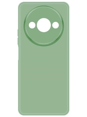 Чехол-накладка Krutoff Silicone Case для Xiaomi Redmi A3/Poco C61 зелёный