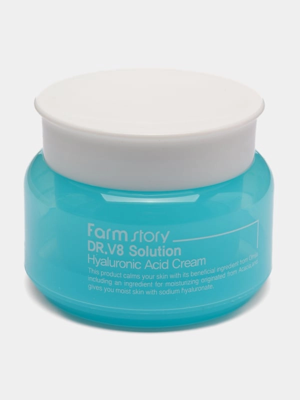 Крем для лица с гиалуроновой кислотой FarmStay DR.V8 Solution Hyaluronic Acid Cream