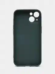 Белый чехол для iPhone 13, со стеклянной панелью и защитой камеры