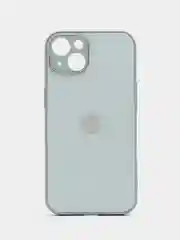 Ледяной чехол на iPhone 13, со стеклянной панелью и защитой камеры