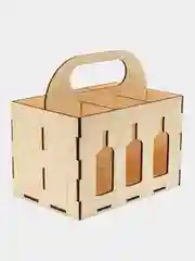 Ящик, переноска для вина, подарочная коробка, для напитков и закусок
