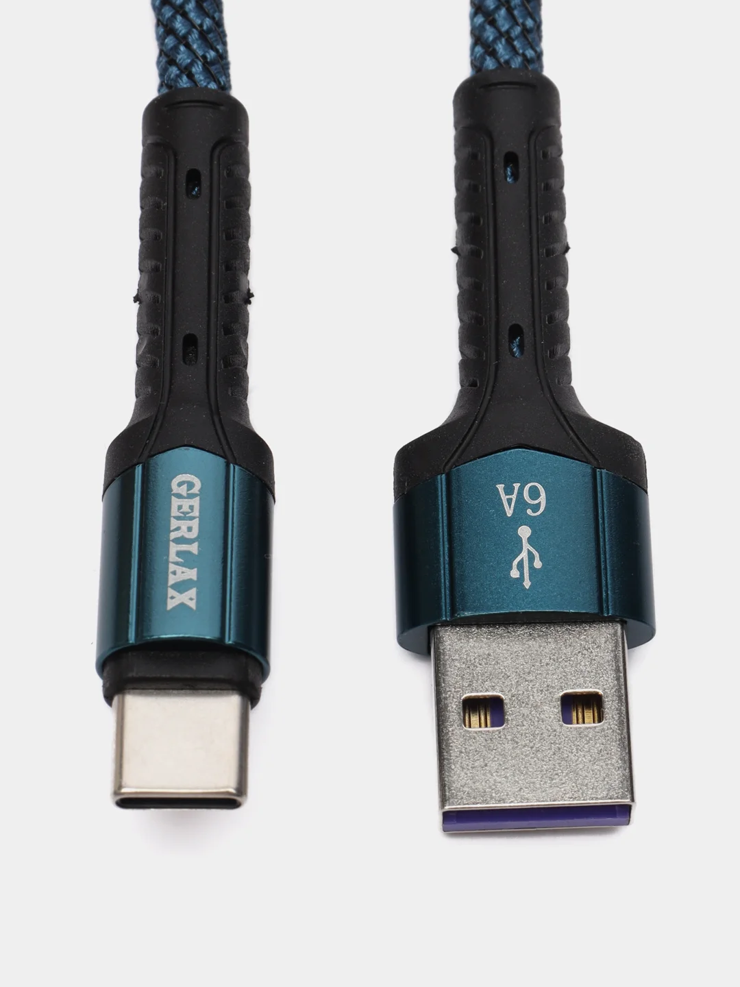 Зарядный кабель 3 метра, Туре-С/USB 3.0 для Android, быстрая зарядка, 6А, плетеный