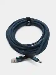 Зарядный кабель 3 метра, Туре-С/USB 3.0 для Android, быстрая зарядка, 6А, плетеный