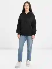 Черный худи
