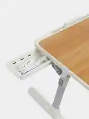 Белый столик подставка складной для ноутбука, с вентилятором, USB разветвитель на 3 порта кабель