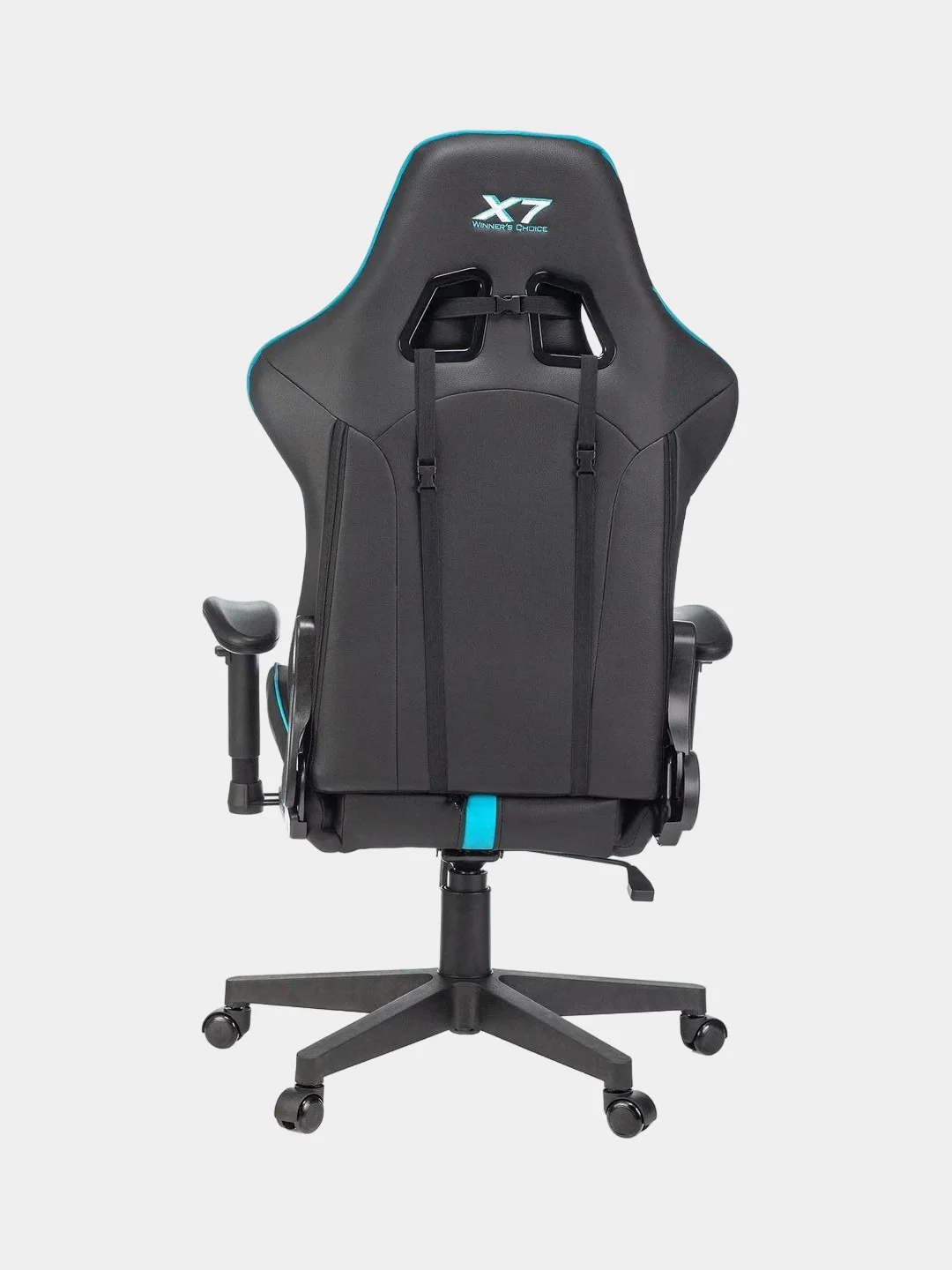 Голубой кресло игровое компьютерное геймерское A4Tech X7 GG-1200