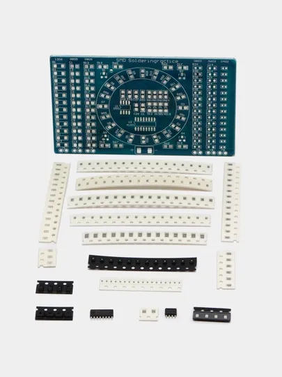Набор для пайки, DIY, Учебная плата с бегущими огнями на чипах CD4017 и NE555