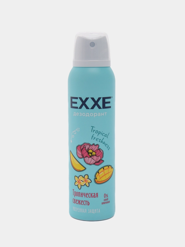 Дезодорант женский  Exxe Tropical Freshness Тропическая свежесть, 150 мл