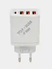 Быстрая Зарядка для iPhone, USB-C, TYPE-C(20W / 3.1A) Сетевой блок питания Адаптер айфона
