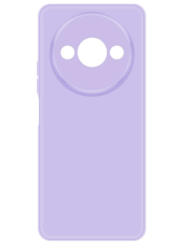 Чехол-накладка Krutoff Silicone Case для Xiaomi Redmi A3/Poco C61 лаванда