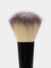 Белый кисть для макияжа двусторонняя Farres cosmetics
