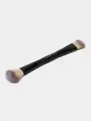 Белый кисть для макияжа двусторонняя Farres cosmetics