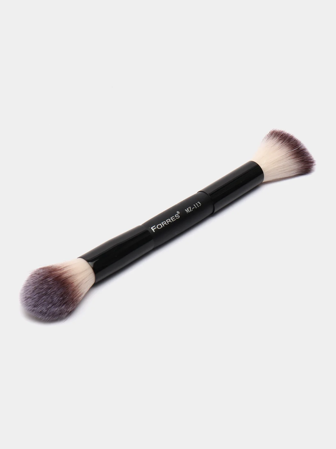 Кисть двусторонняя косметическая для пудры Farres cosmetics