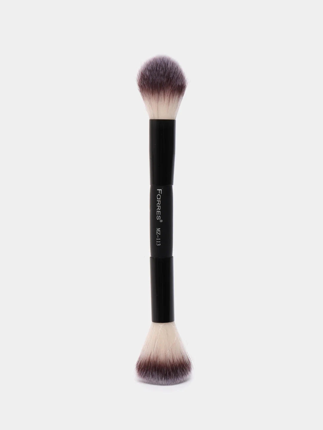 Кисть двусторонняя косметическая для пудры Farres cosmetics
