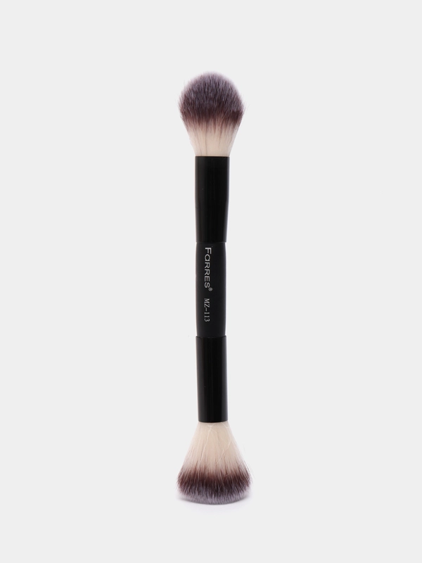 Кисть двусторонняя косметическая для пудры Farres cosmetics