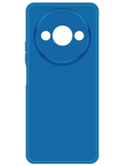 Чехол-накладка Krutoff Silicone Case для Xiaomi Redmi A3/Poco C61 синий