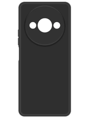 Чехол-накладка Krutoff Silicone Case для Xiaomi Redmi A3/Poco C61 черный