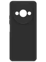 Чехол-накладка Krutoff Silicone Case для Xiaomi Redmi A3/Poco C61 черный