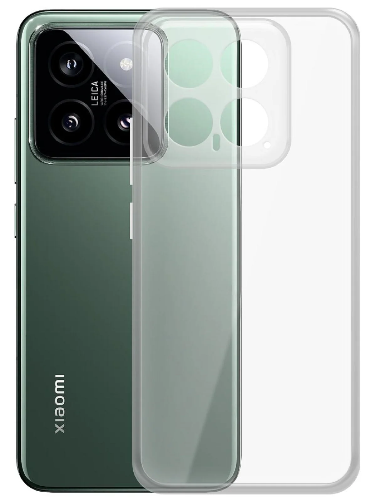 Чехол-накладка Krutoff Clear Case для Xiaomi 14