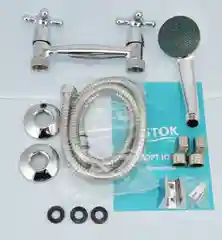 Хром 0402.415 Смеситель для душа двуручный Istok life