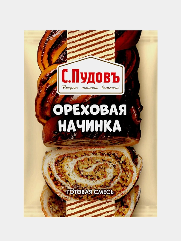 Готовая смесь С.Пудовъ "Ореховая начинка", 100 г