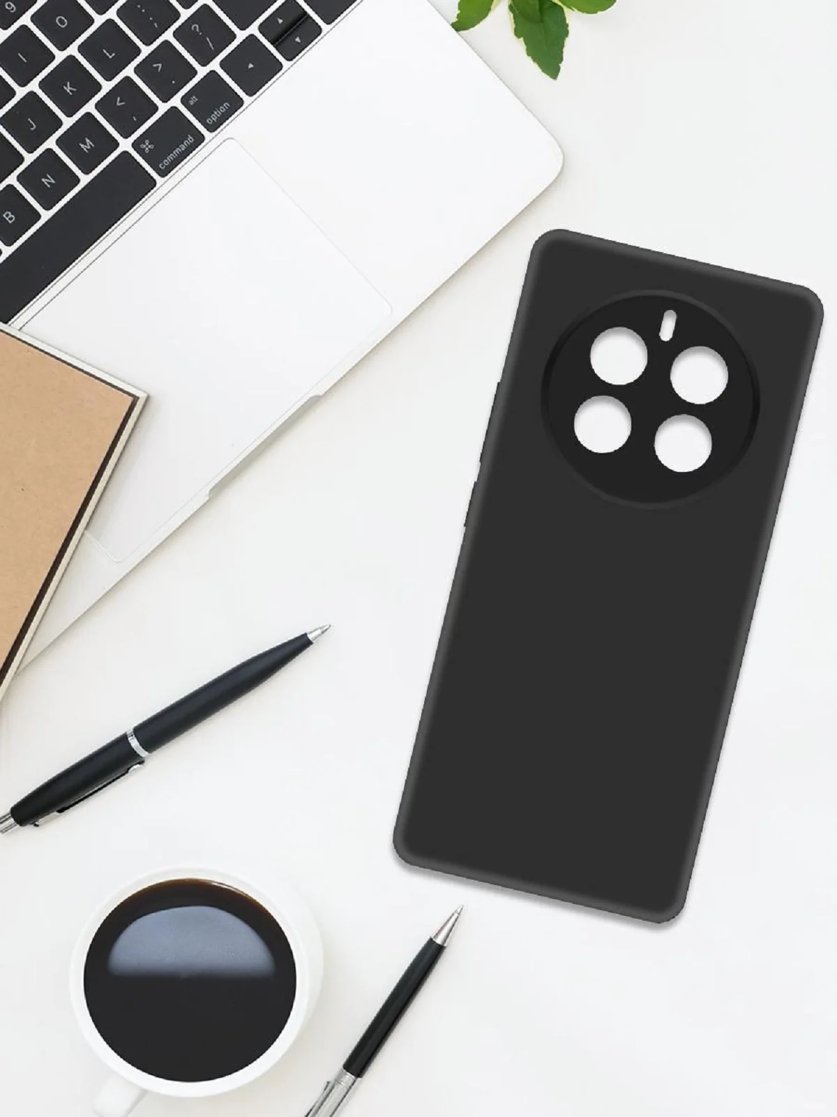 Чехол-накладка Krutoff Soft Case для Realme 12 Pro/12 Pro+ черный