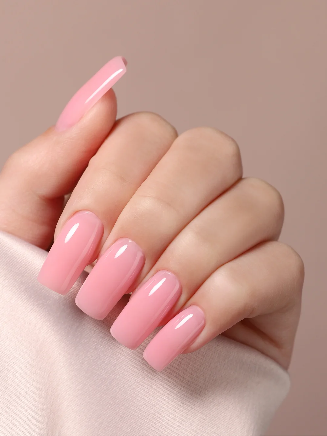 Розовый гель для наращивания ногтей в баночке Builder gel, 15 г, FOXY EXPERT