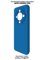 Чехол-накладка Krutoff Silicone Case для Honor X9b синий